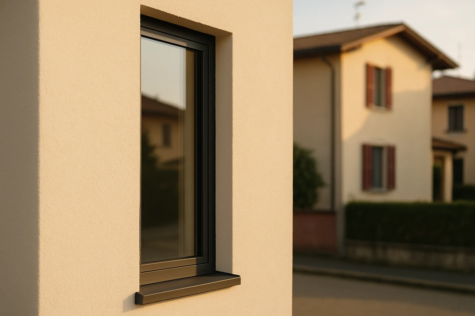 finestre alluminio a Cesano Maderno (MB) — riferimento progettuale Pentaserramenti