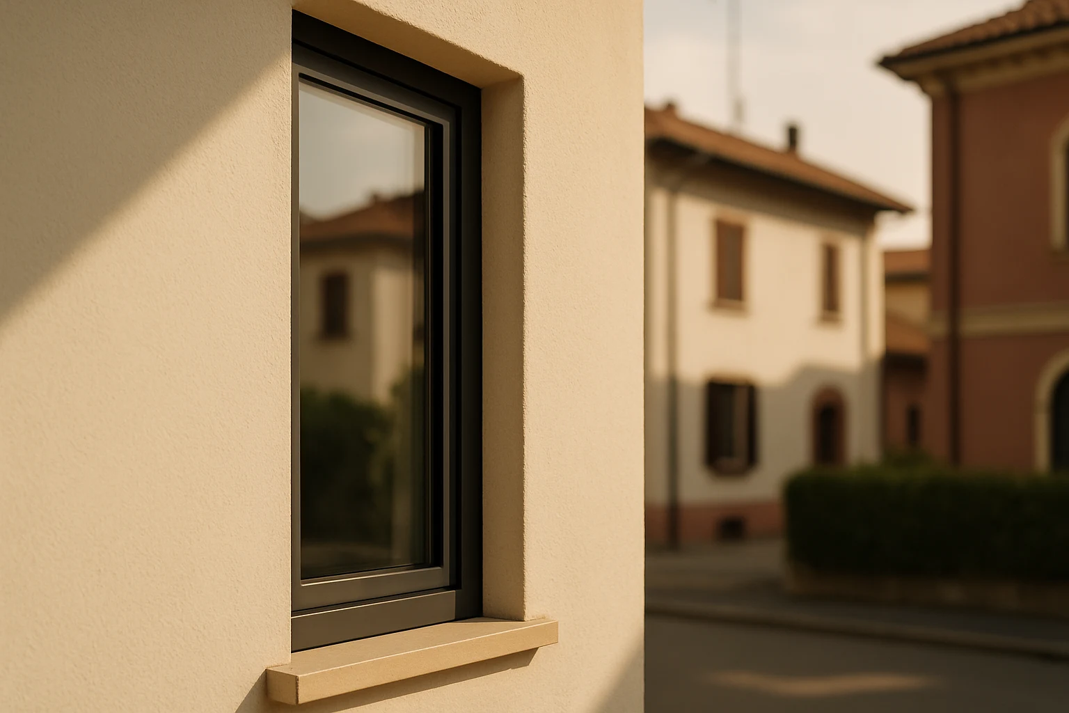 finestre alluminio a Cologno Monzese (MI) — riferimento progettuale Pentaserramenti