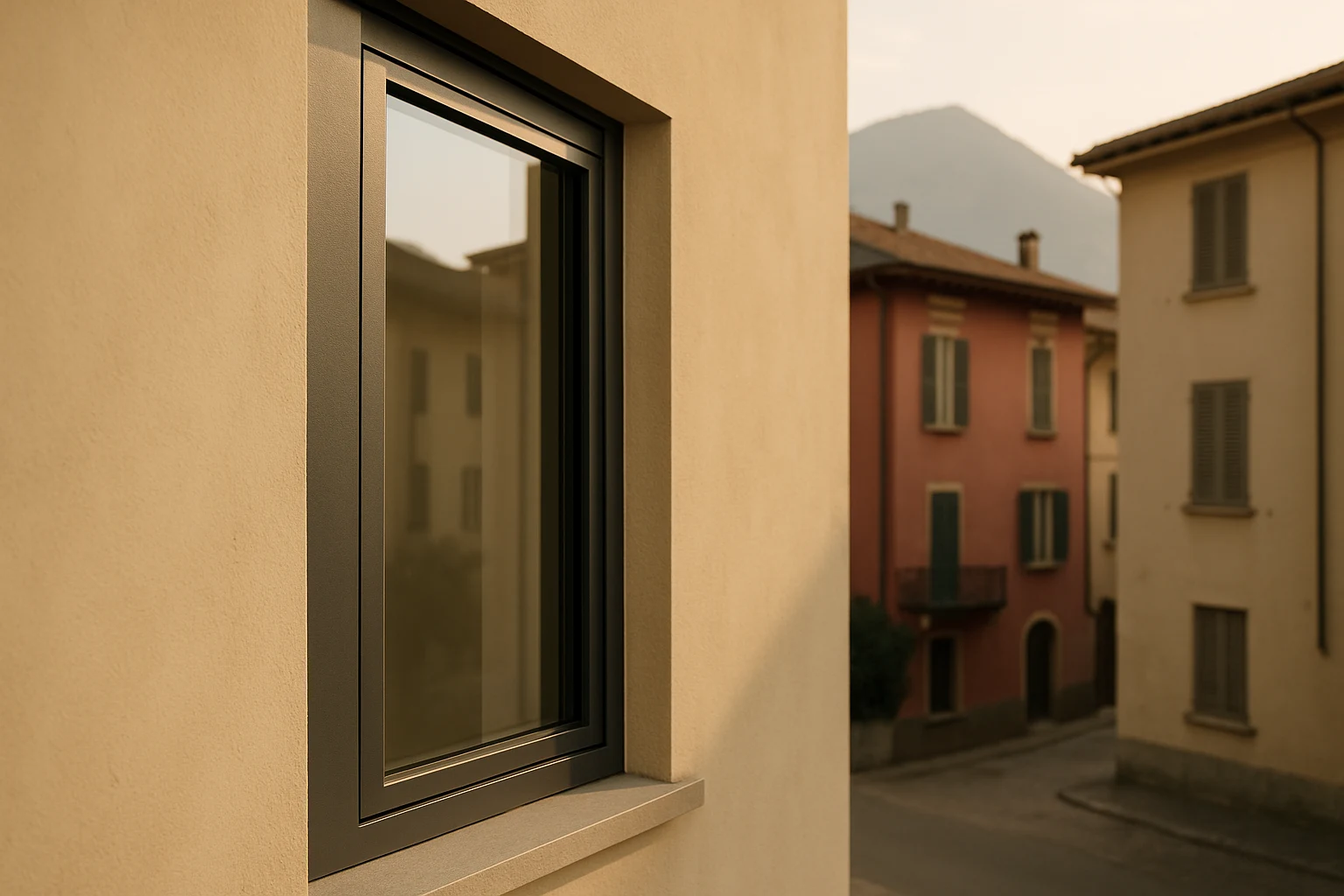 finestre alluminio a Lecco (LC) — riferimento progettuale Pentaserramenti
