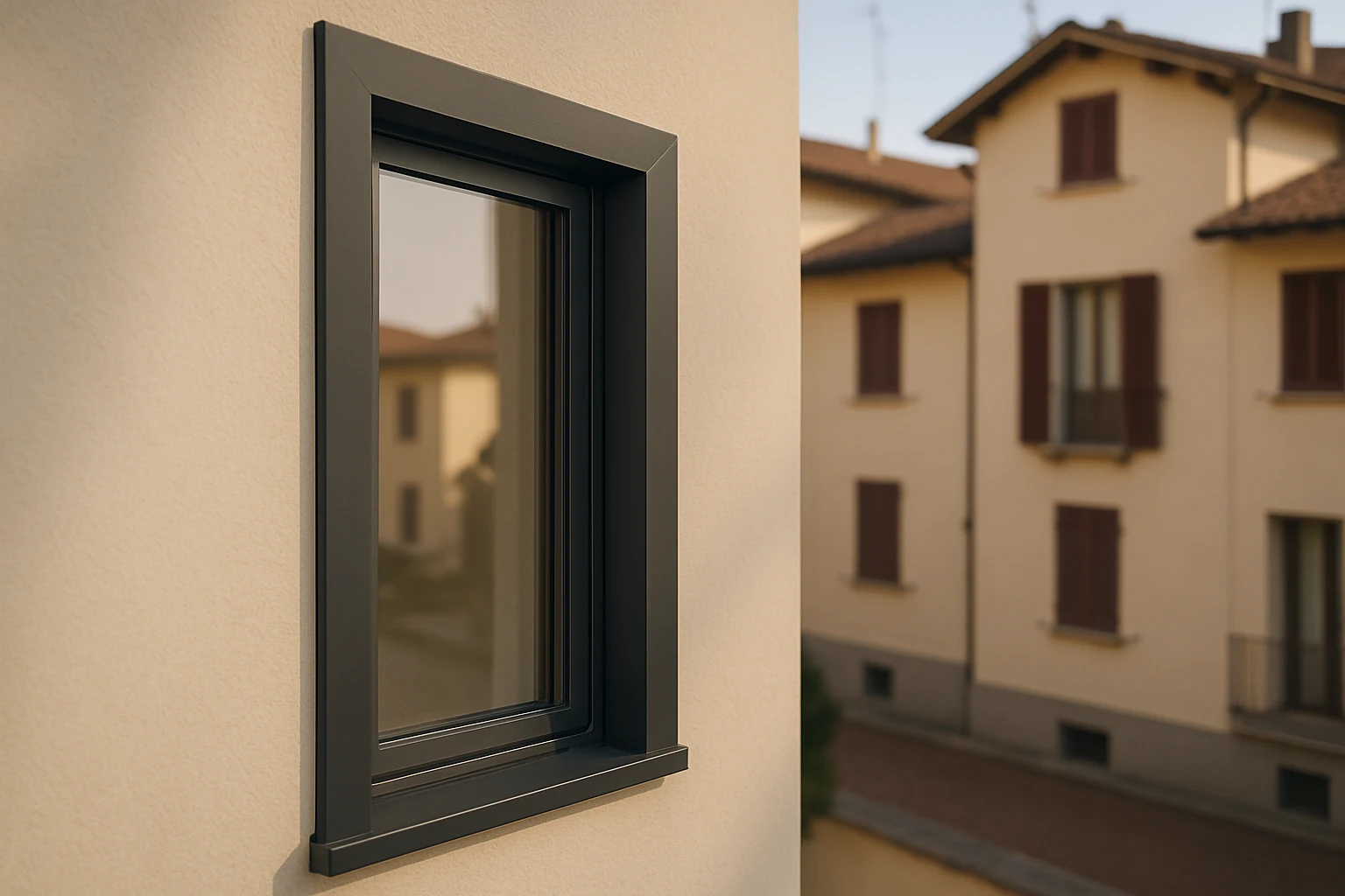 finestre alluminio a Lissone (MB) — riferimento progettuale Pentaserramenti