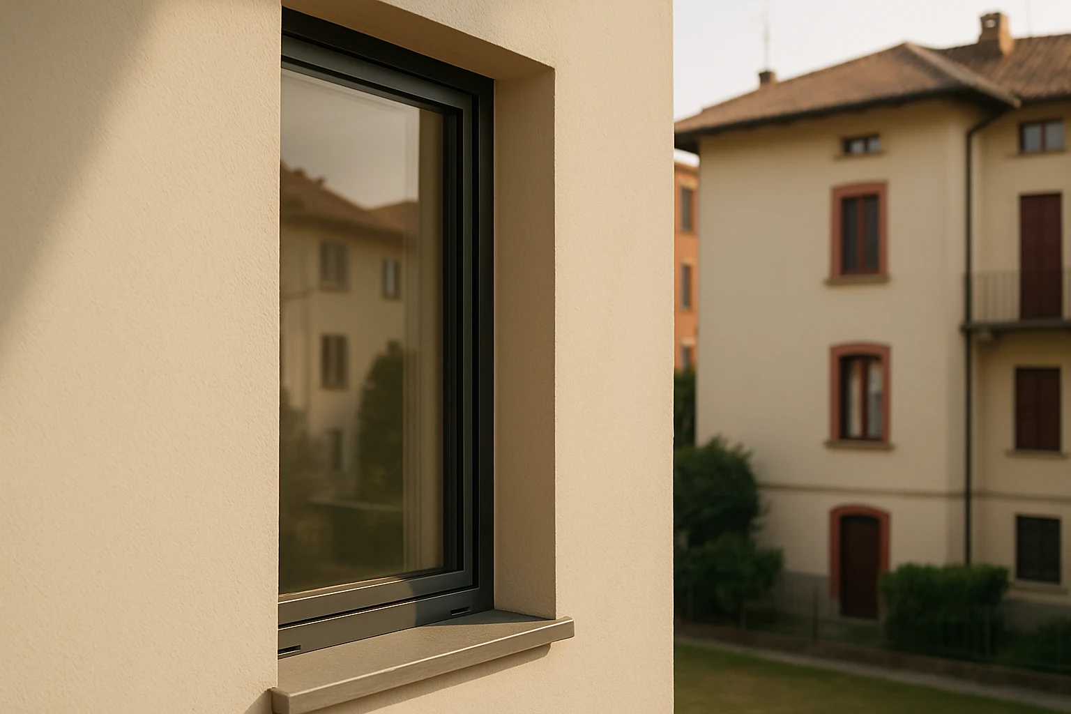 finestre alluminio a Rho (MI) — riferimento progettuale Pentaserramenti