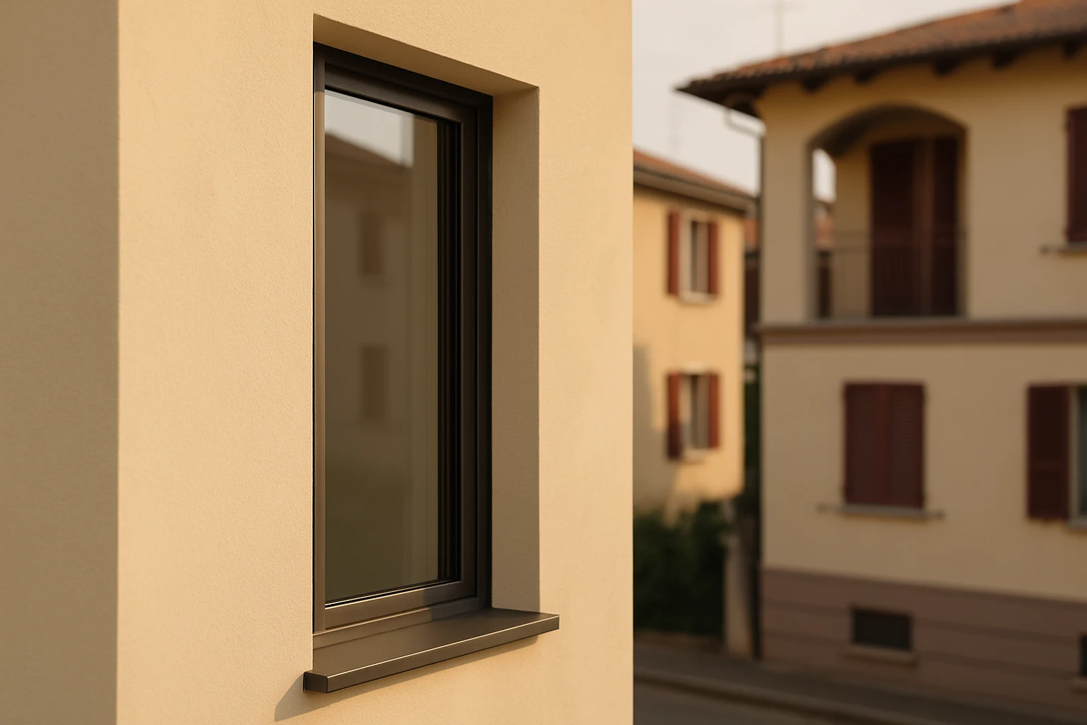 finestre alluminio a Seregno (MB) — riferimento progettuale Pentaserramenti