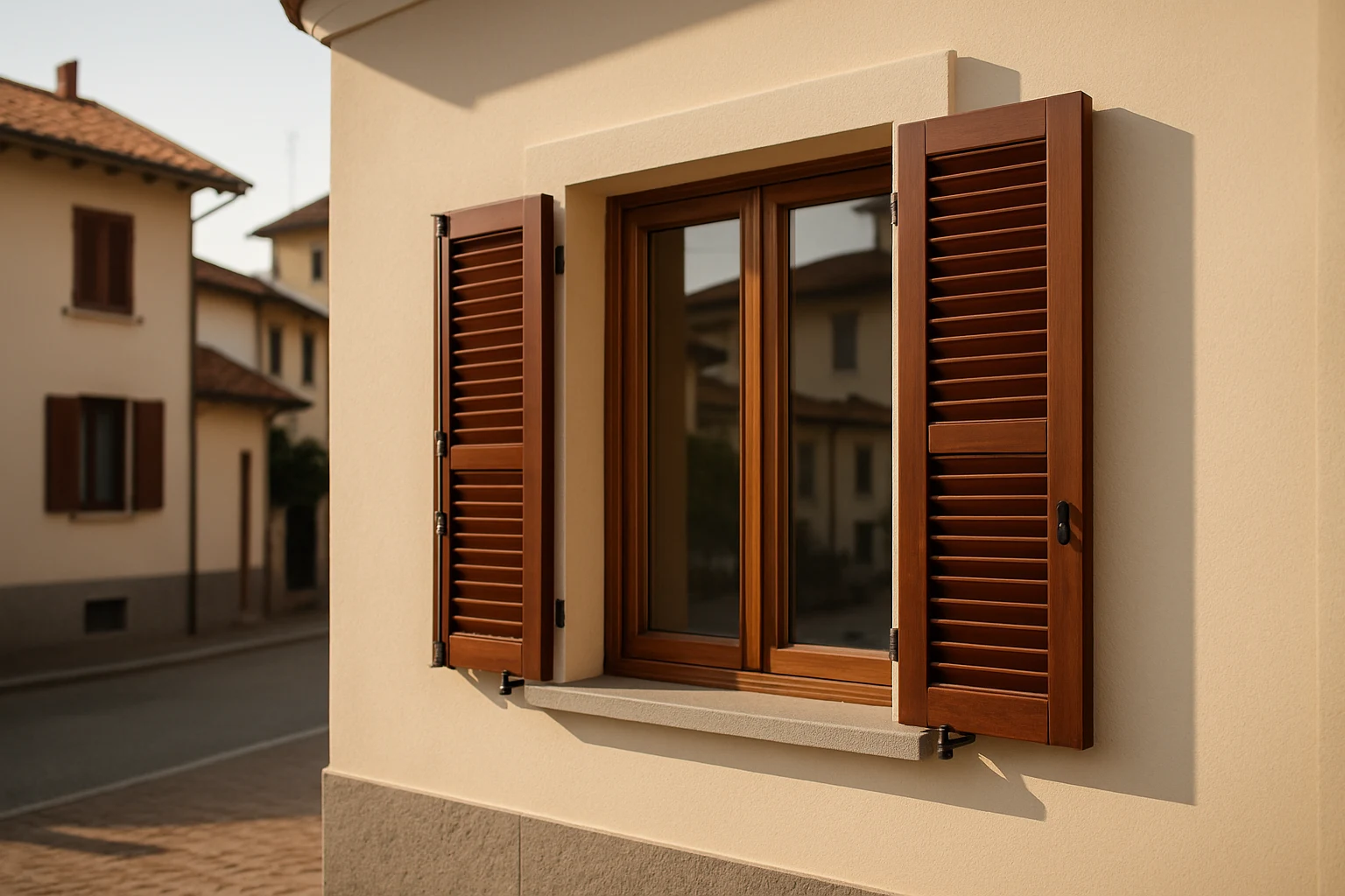 finestre legno a Desio (MB) — riferimento progettuale Pentaserramenti