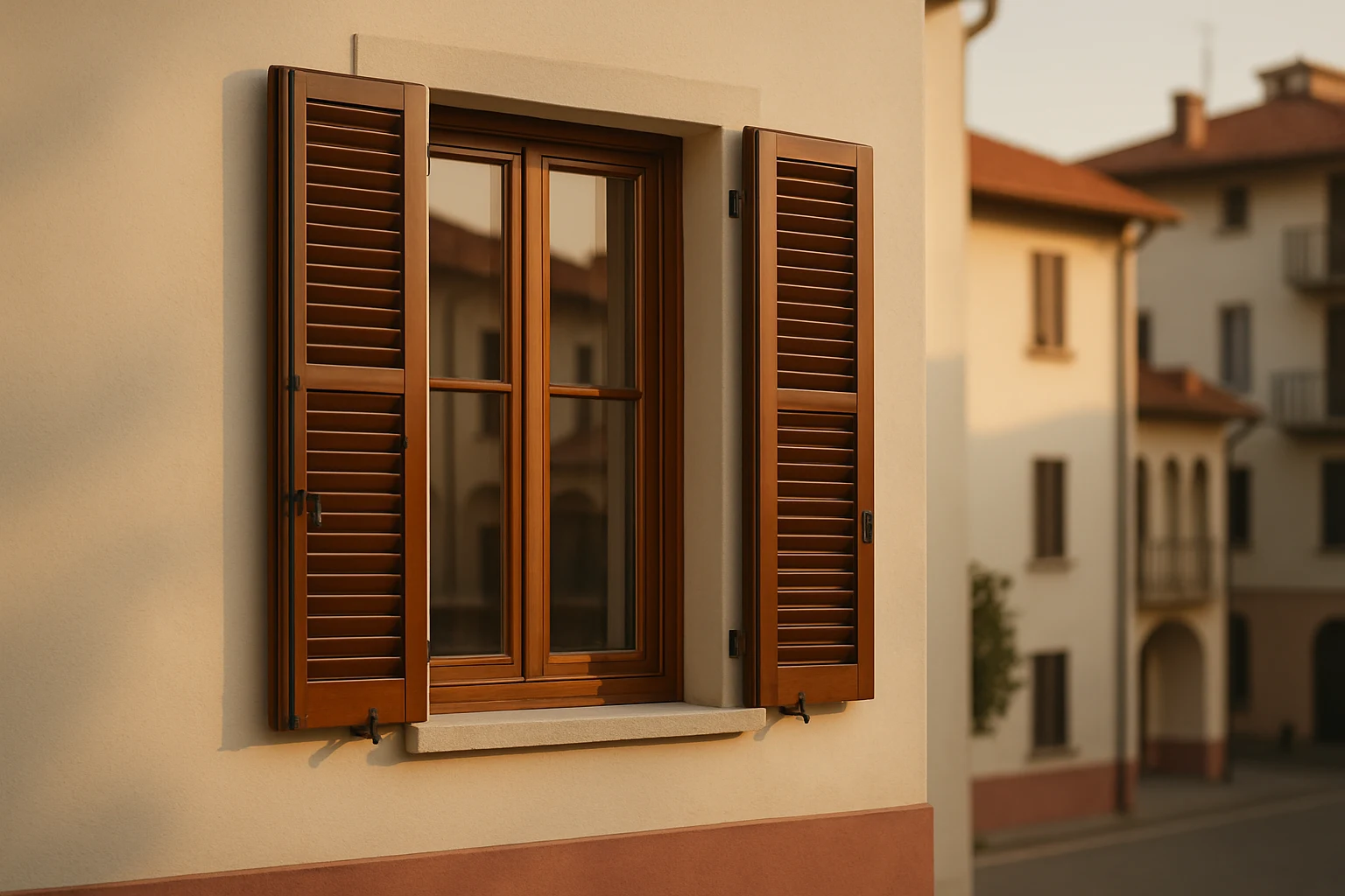 finestre legno a Lissone (MB) — riferimento progettuale Pentaserramenti