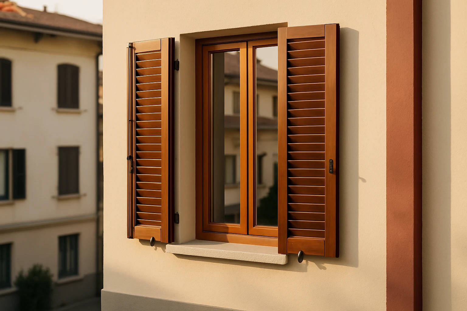 finestre legno a Sesto San Giovanni (MI) — riferimento progettuale Pentaserramenti
