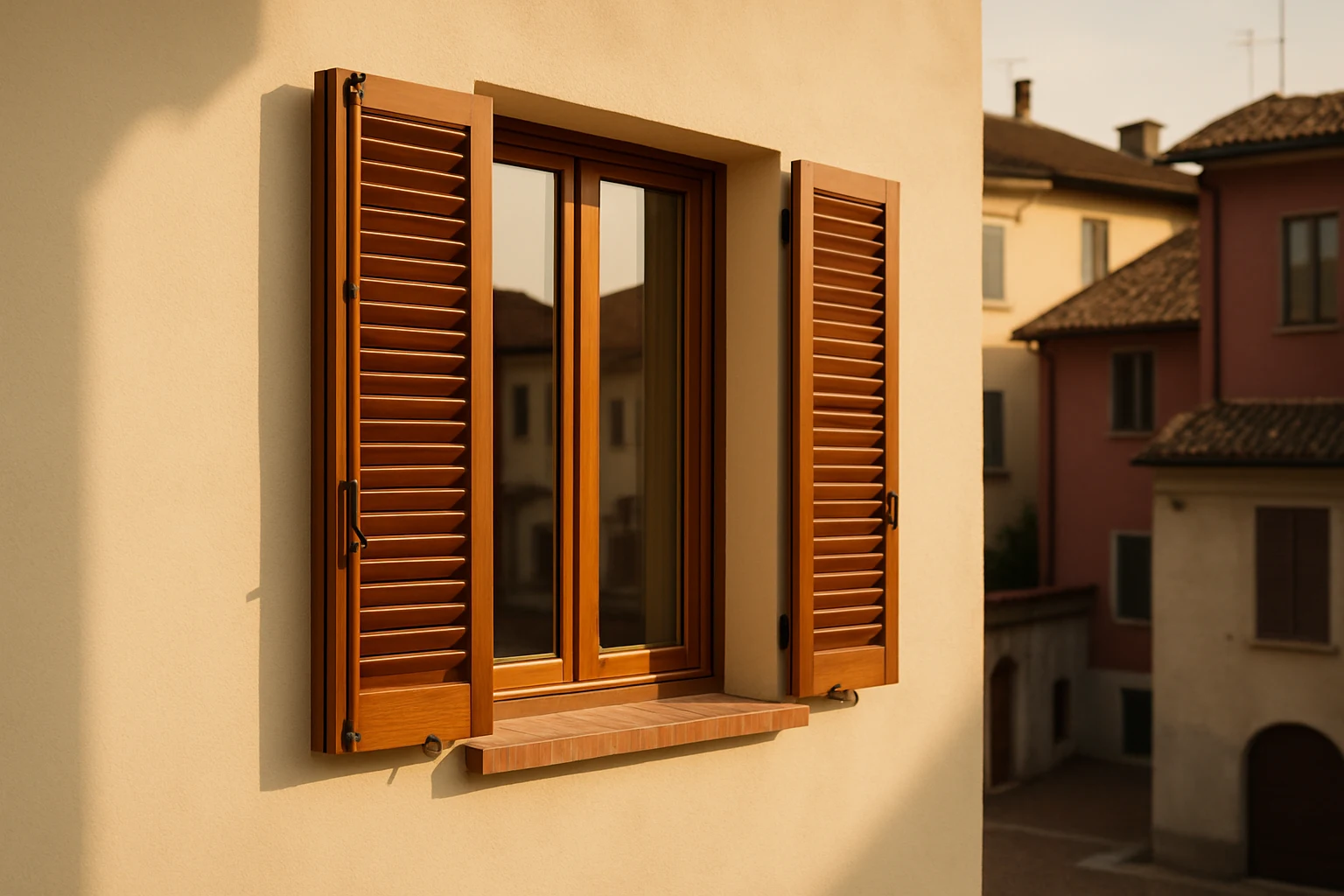 finestre legno a Vigevano (PV) — riferimento progettuale Pentaserramenti