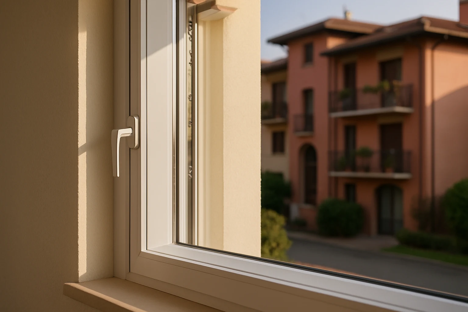 finestre pvc a San Giuliano Milanese (MI) — riferimento progettuale Pentaserramenti