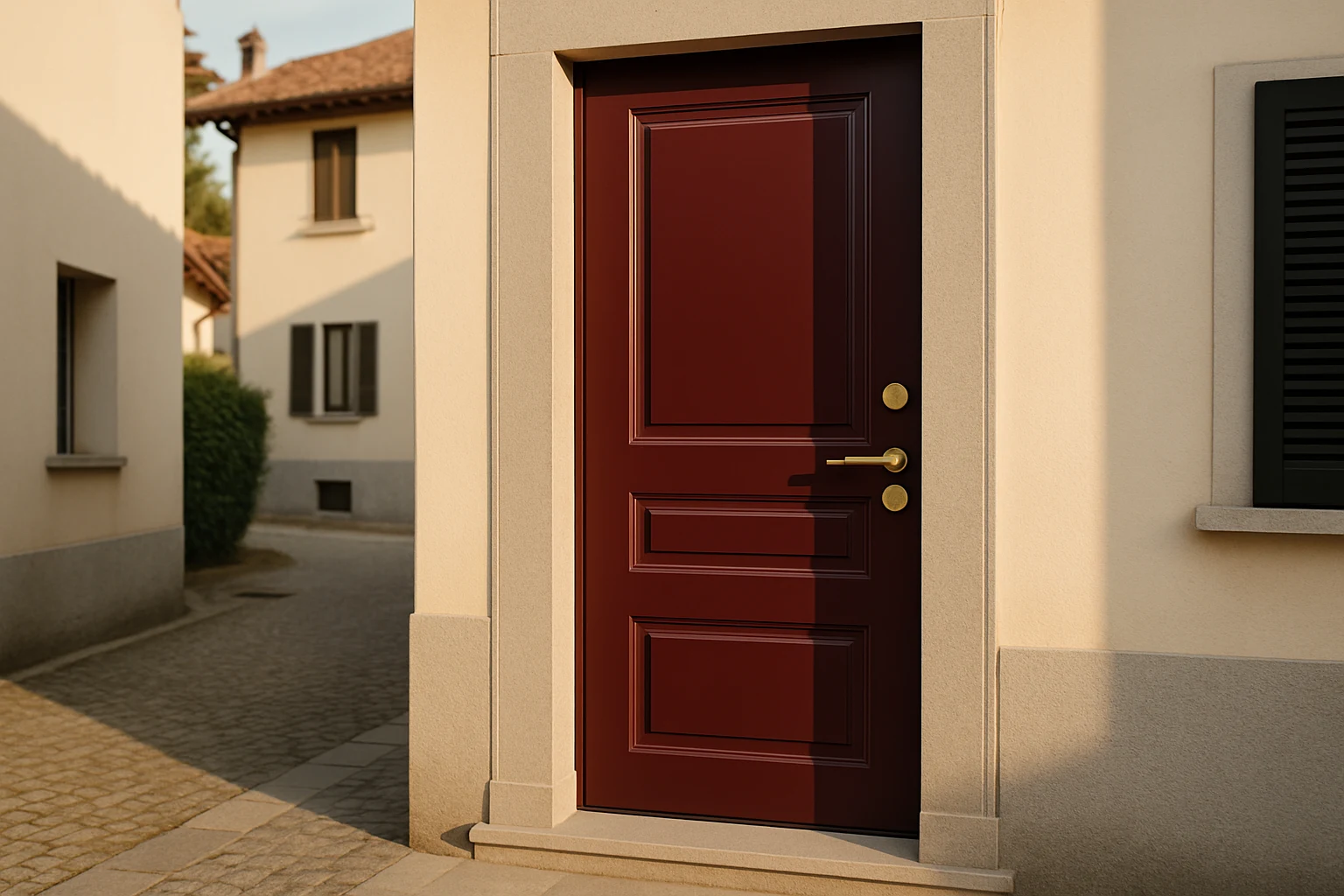 porte blindate a Cantù (CO) — riferimento progettuale Pentaserramenti
