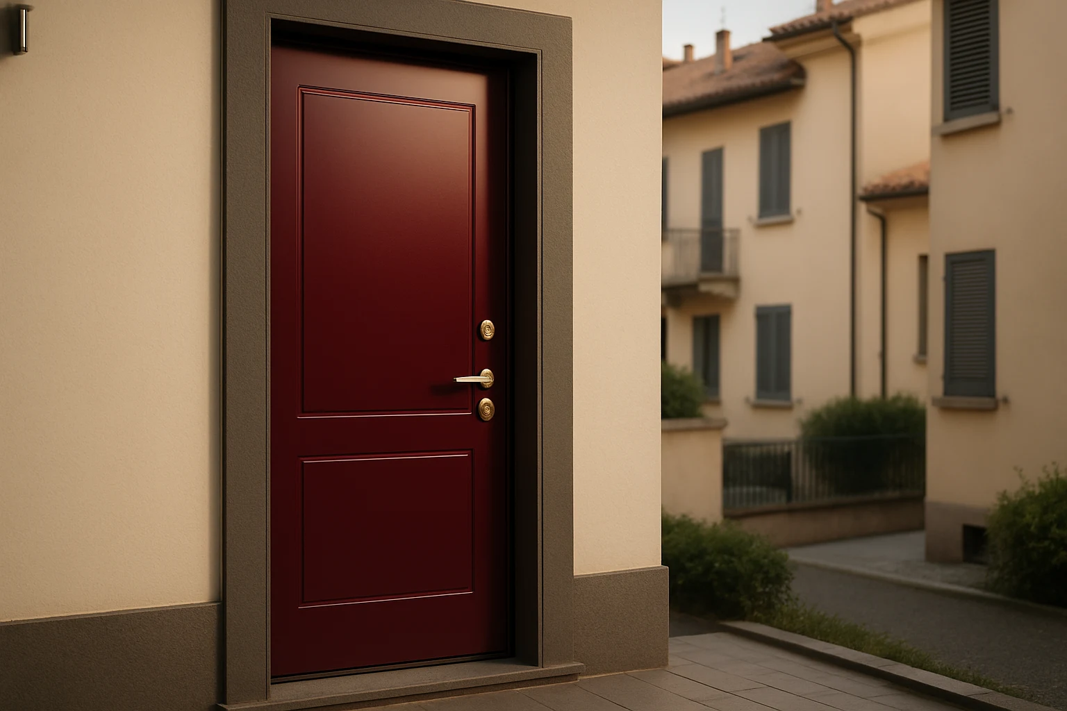 porte blindate a Lissone (MB) — riferimento progettuale Pentaserramenti