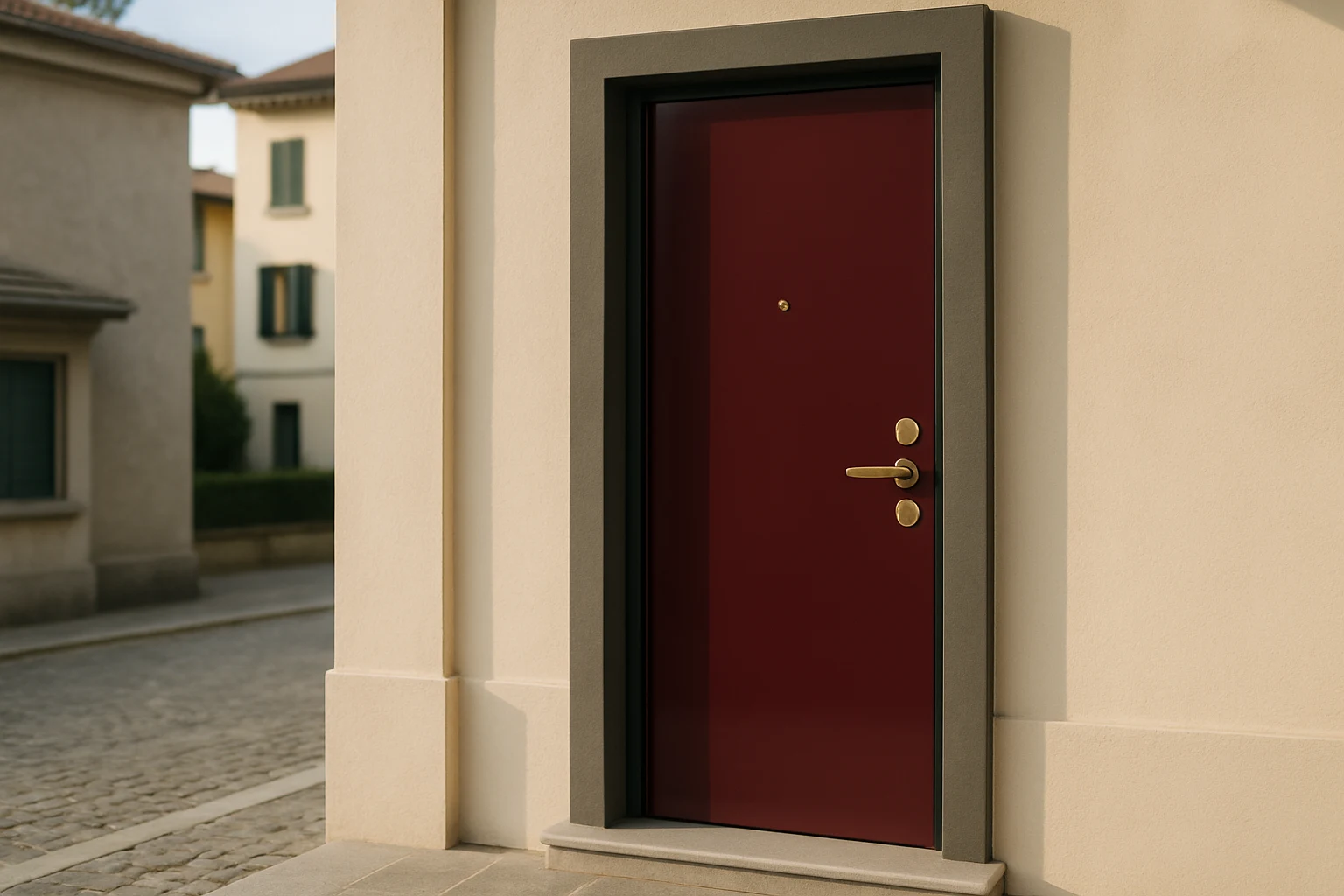 porte blindate a Pioltello (MI) — riferimento progettuale Pentaserramenti