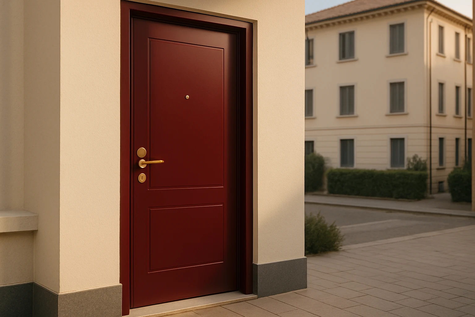 porte blindate a Sesto San Giovanni (MI) — riferimento progettuale Pentaserramenti