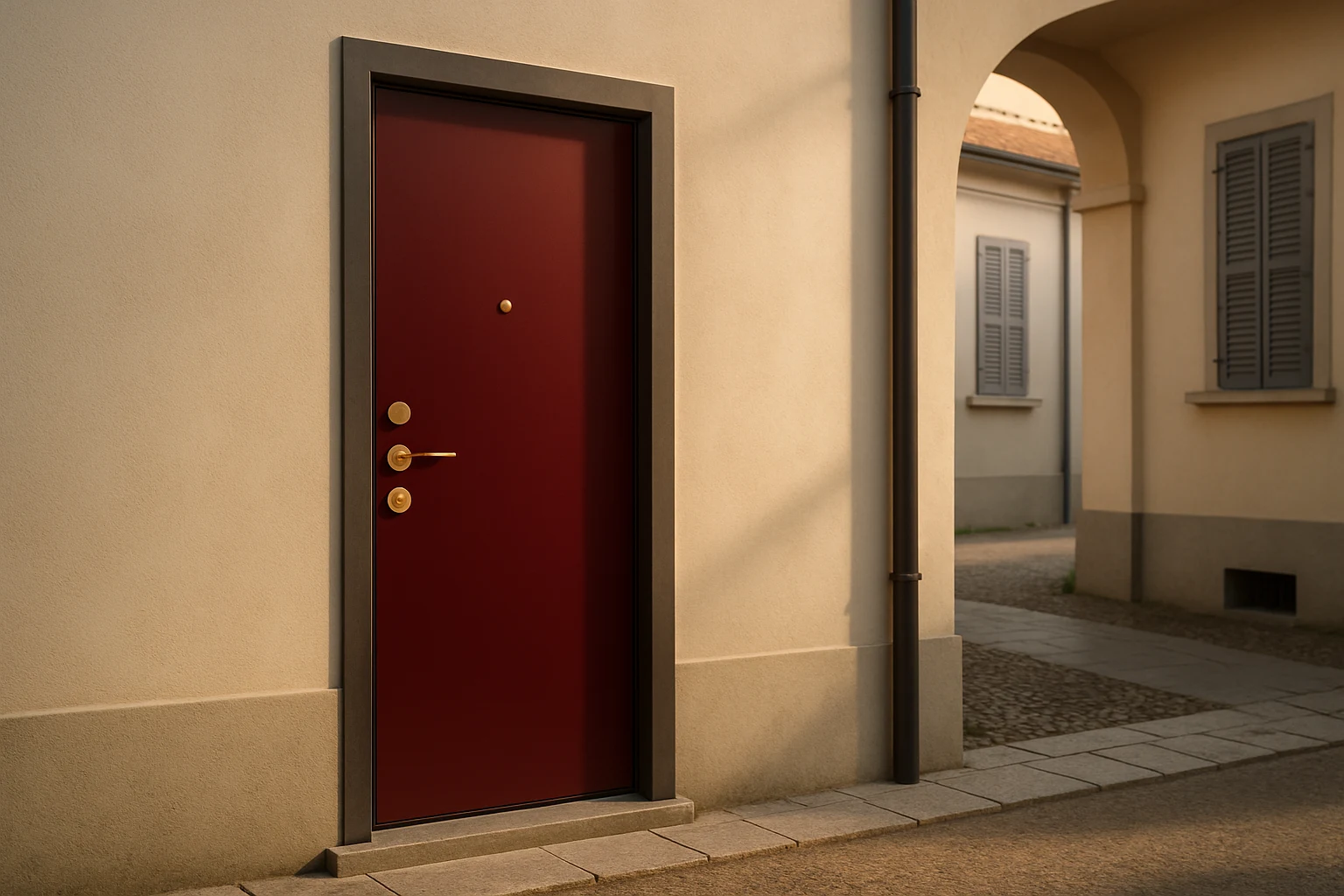 porte blindate a Vigevano (PV) — riferimento progettuale Pentaserramenti