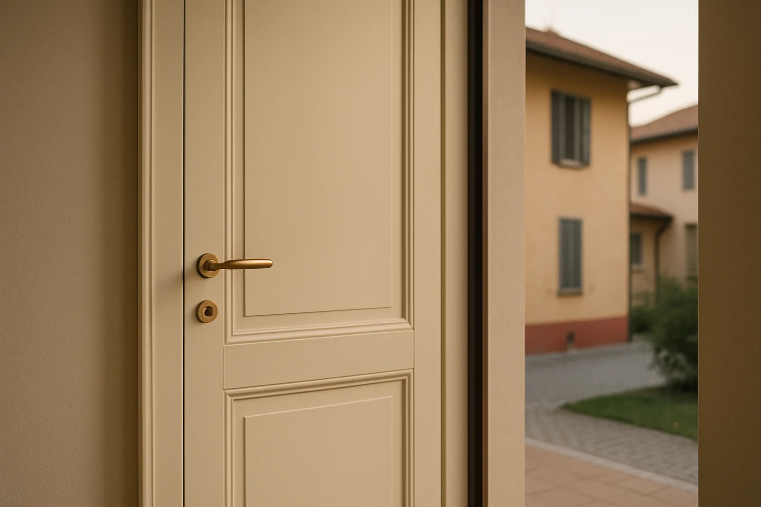 porte interne a Cantù (CO) — riferimento progettuale Pentaserramenti