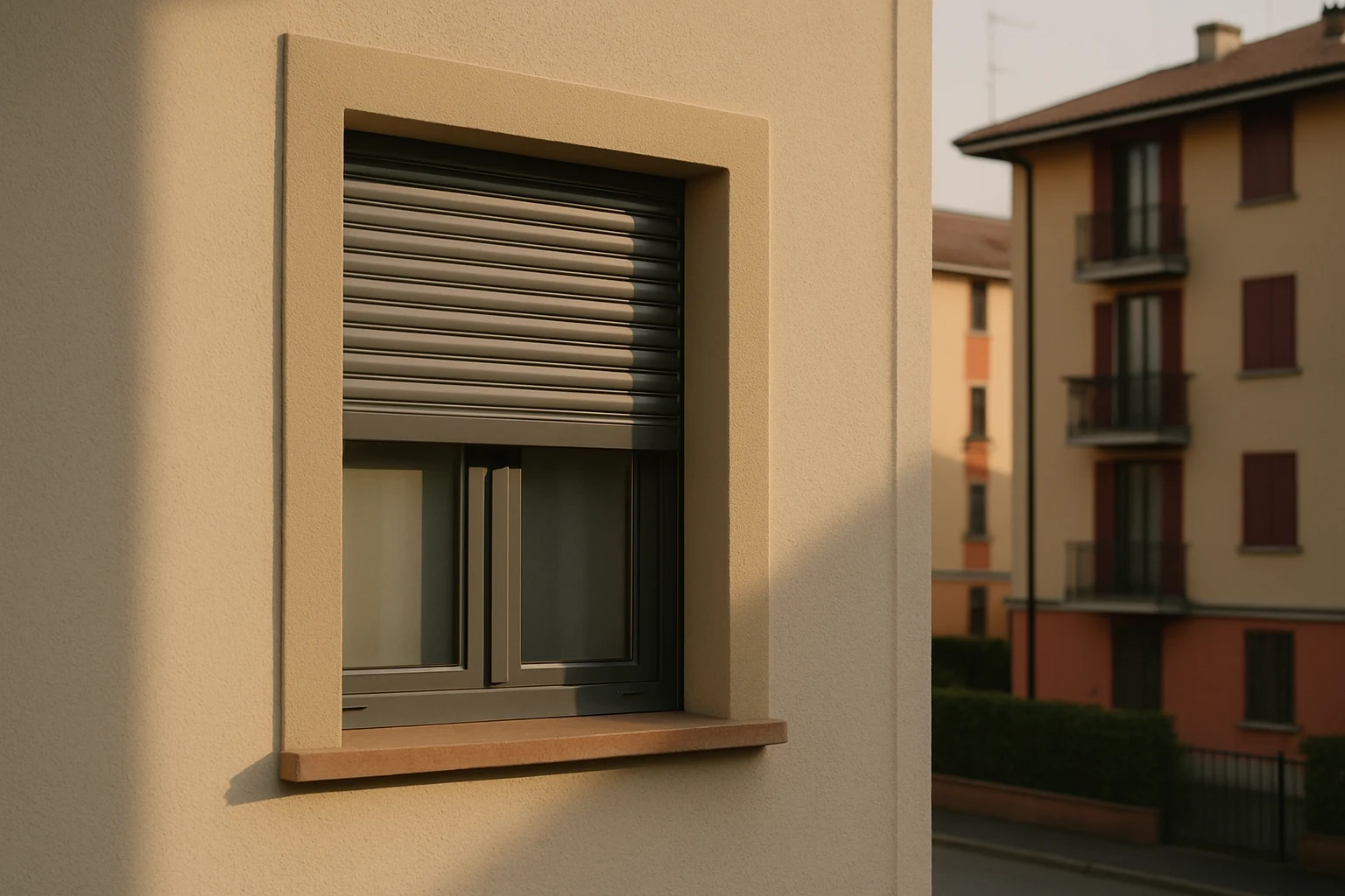 tapparelle a Rozzano (MI) — riferimento progettuale Pentaserramenti