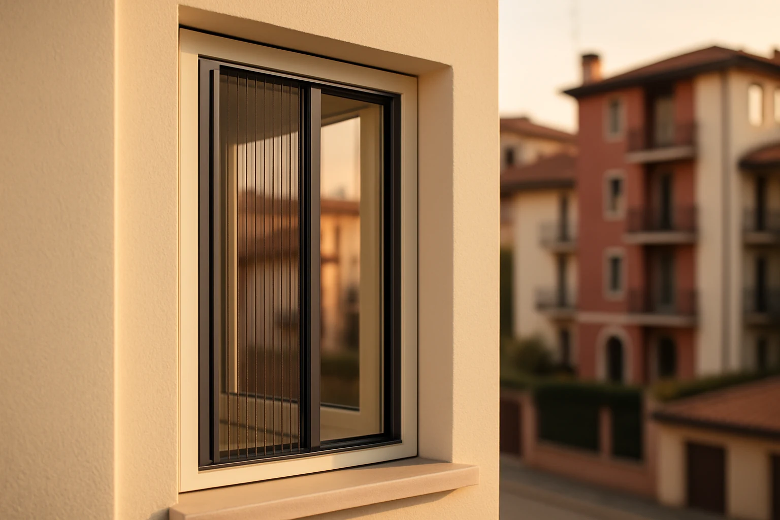 zanzariere a San Giuliano Milanese (MI) — riferimento progettuale Pentaserramenti